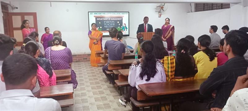 'Parent-Teacher Meeting' by Management Department